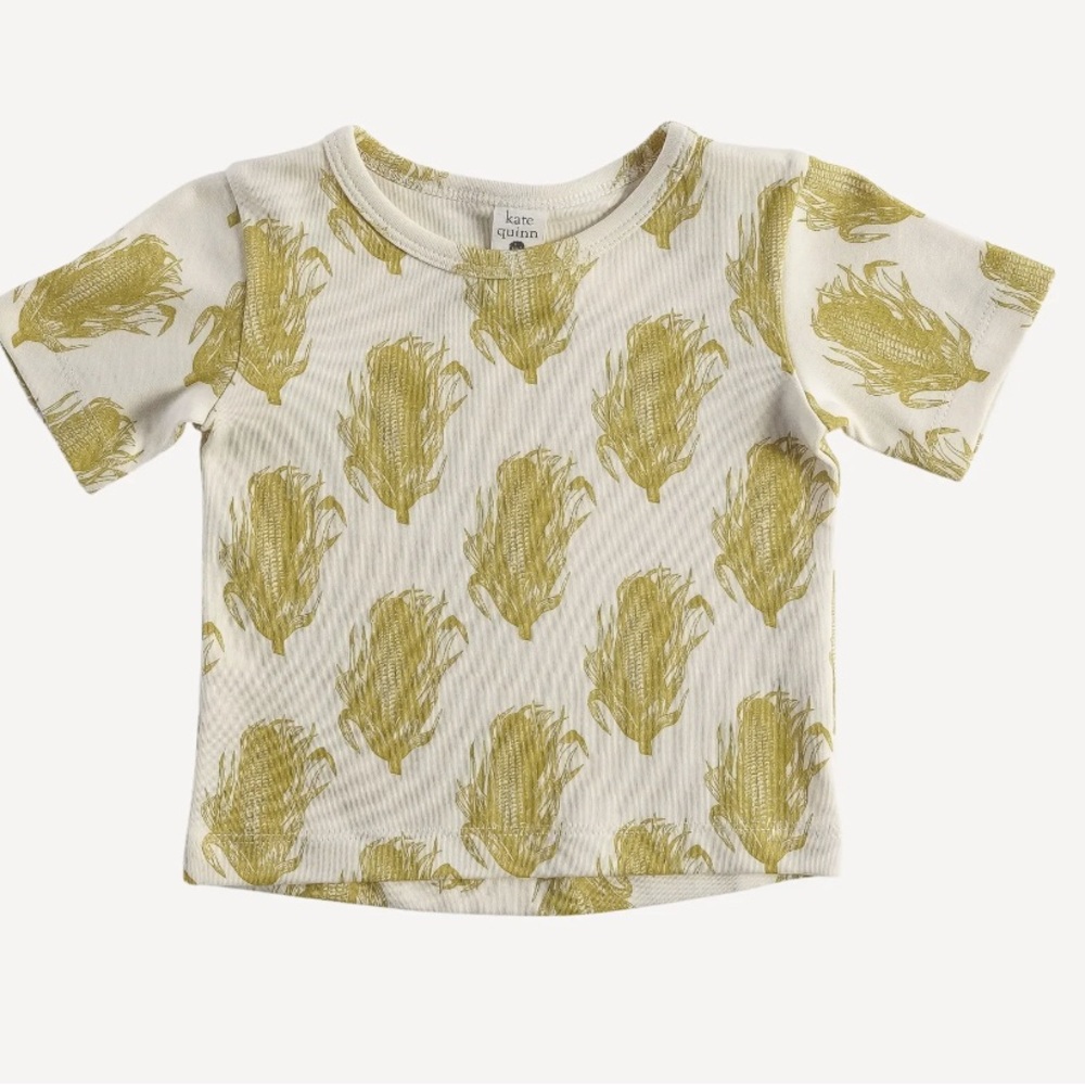 Kate Quinn Corn shirt 🌽